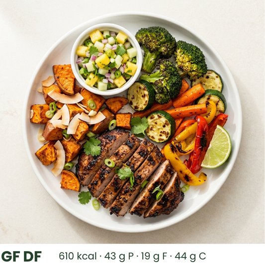 Chargrilled Jerk Pork