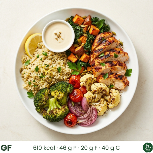 Harissa Chicken Power Bowl