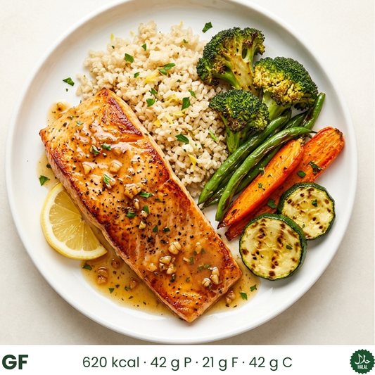 Maple Garlic Butter Salmon
