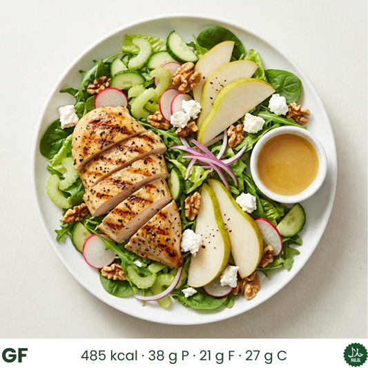 Pear & Walnut Chicken Salad